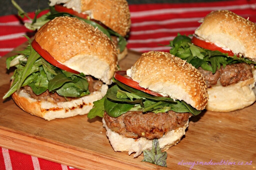 moroccan lamb burgers