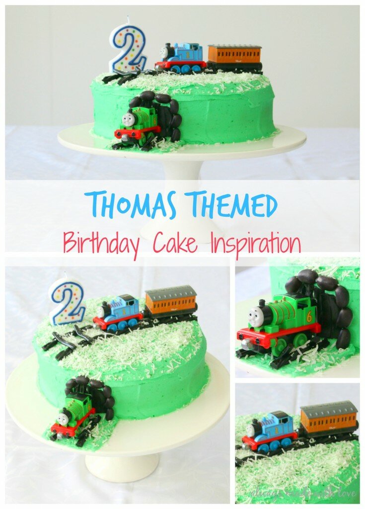 Thomas Themed Birthday Cake Always Made With Love