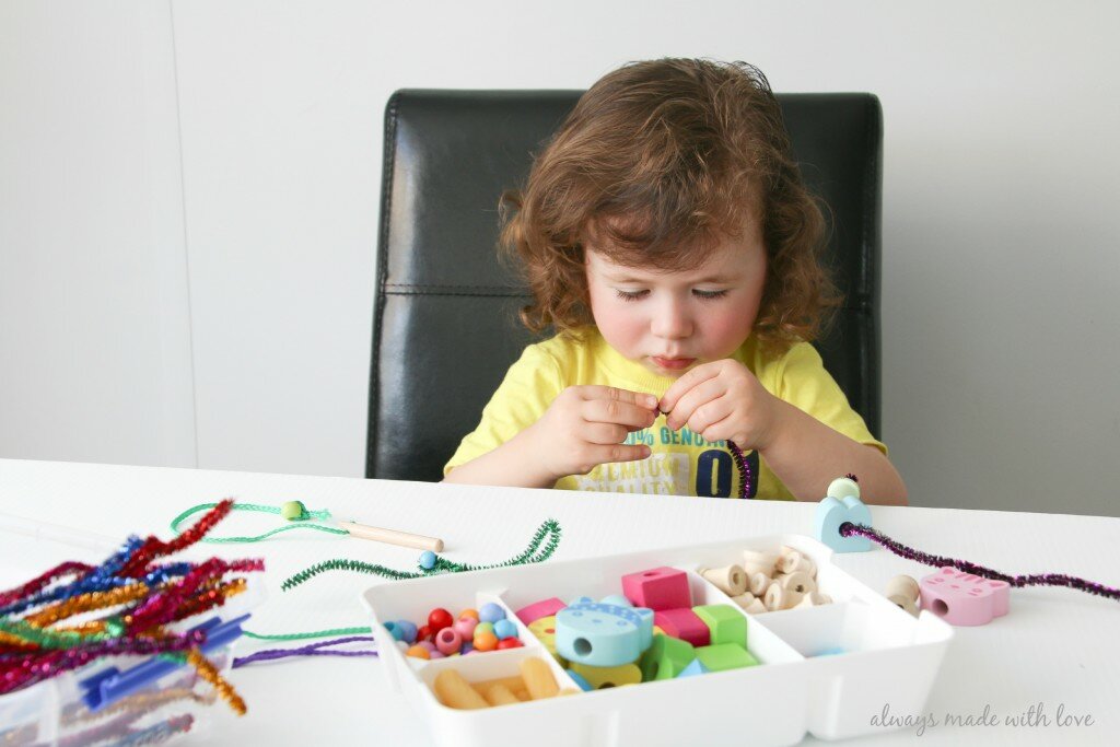 Toddler Fun Threading